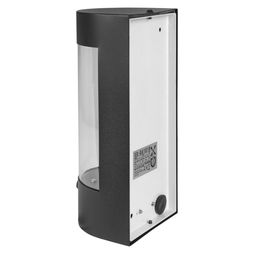 Venkovní nástěnné svítidlo se senzorem pohybu 1xE27/15W/230V IP44 černá