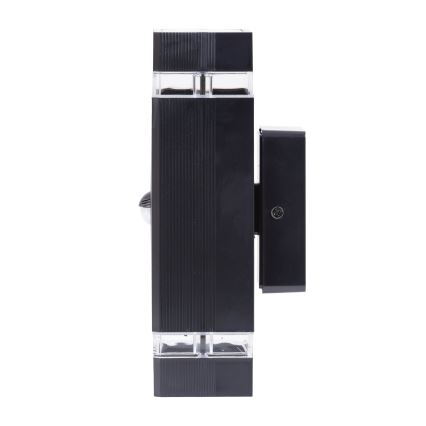 Venkovní nástěnné svítidlo se senzorem NIZZA 2xGU10/35W/230V IP65