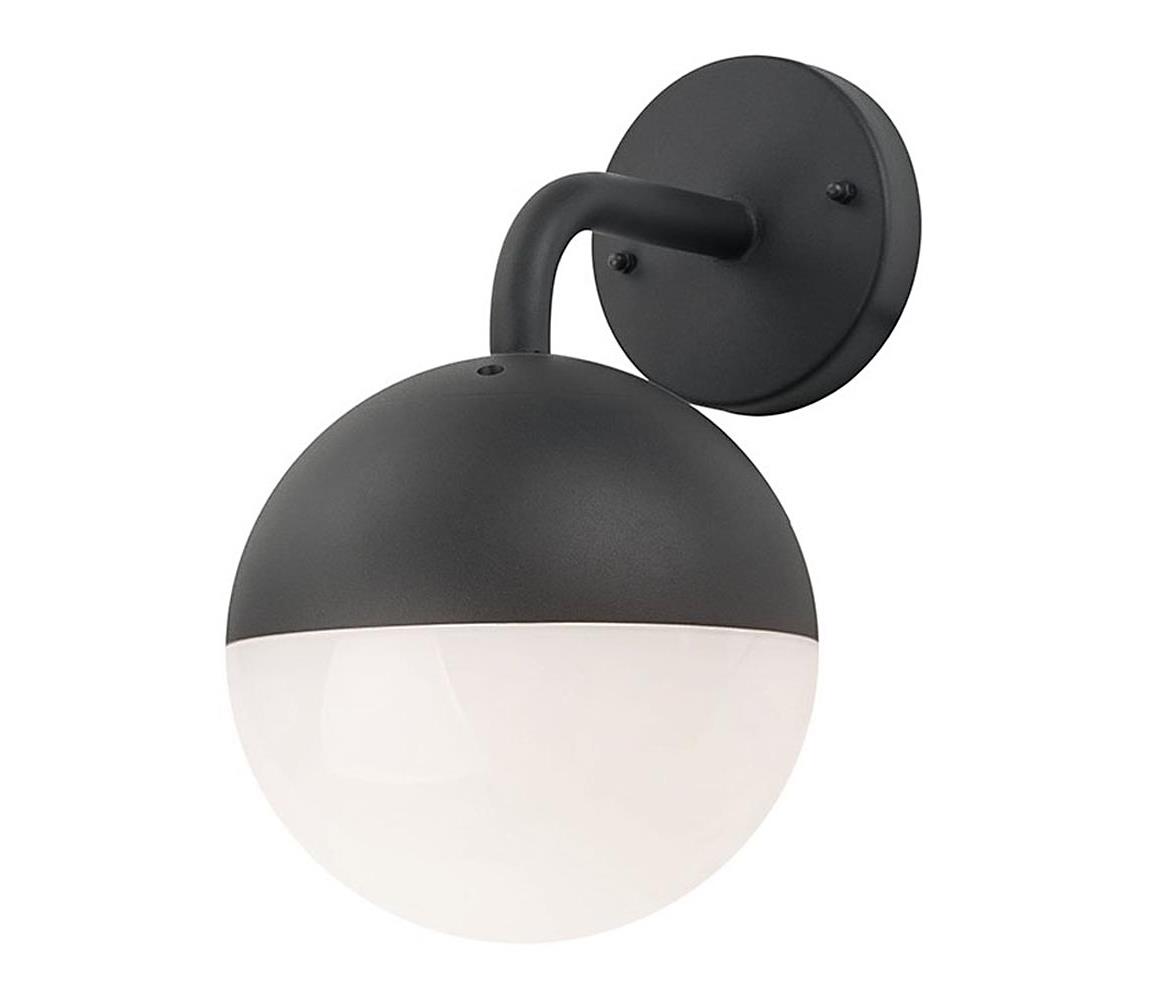 Venkovní nástěnné svítidlo ULSA 1xE27/12W/230V IP44 311610 Černá,Bílá – Alasans