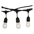 Venkovní řetěz STRING 15m 15xE27/25W/230V IP54