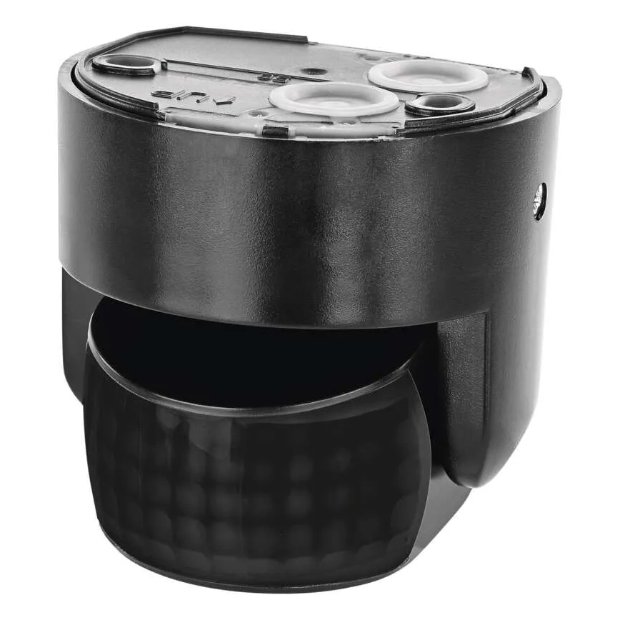Venkovní senzor pohybu a soumraku PIR 1200W/230V IP65 černá