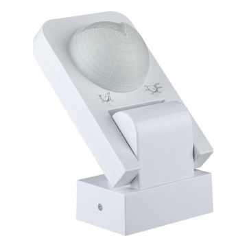 Venkovní senzor pohybu infračervený 360° 1000W/230V IP65 bílá