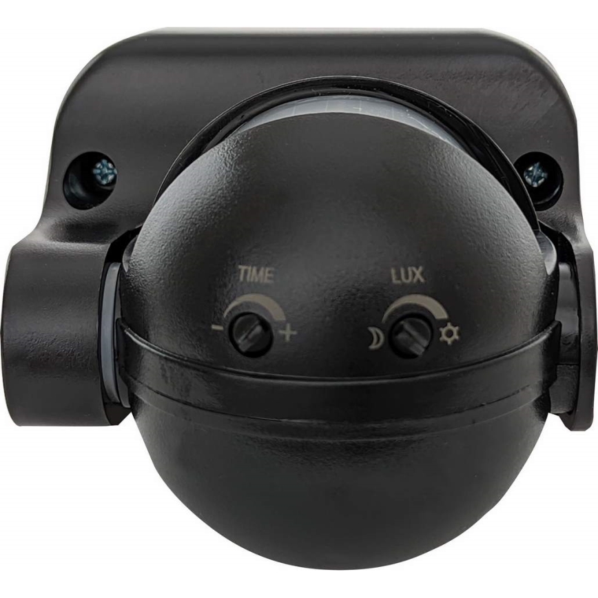 Venkovní senzor pohybu PIR 1200W/230V IP44 černá