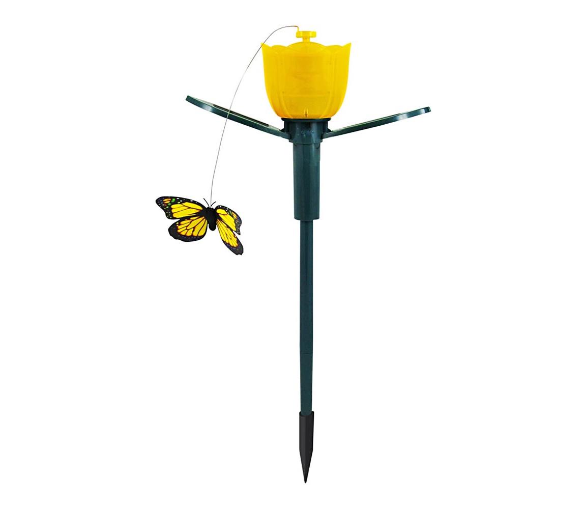 Polux Venkovní solární svítidlo TULIPÁN 1xLED/AA SA00045