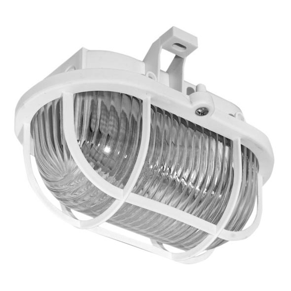 Venkovní stropní svítidlo OVAL 1xE27/60W/230V IP44