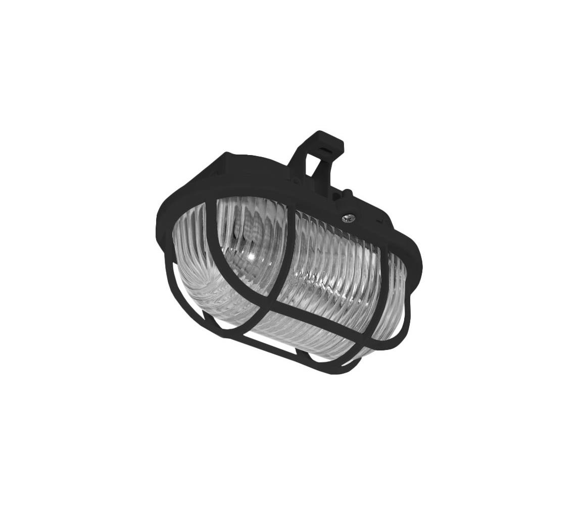 Panlux SOP-60/C - Venkovní stropní svítidlo OVAL 1XE27/60W/230V