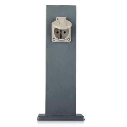 Venkovní zásuvkový sloupek SCHUKO 2Z 230V IP44