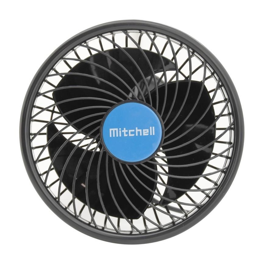 Ventilátor s přísavkou do auta 9W/12V černá