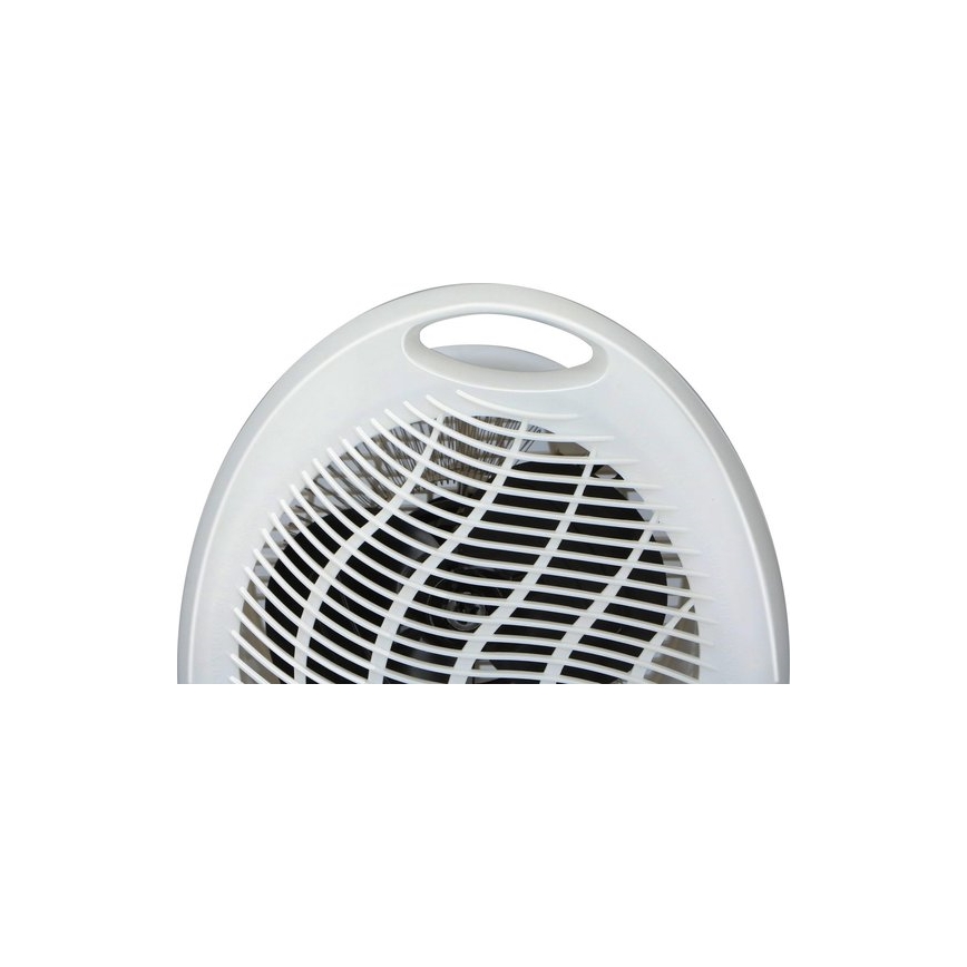 Ventilátor s topným tělesem 1000/2000W/230V bílá
