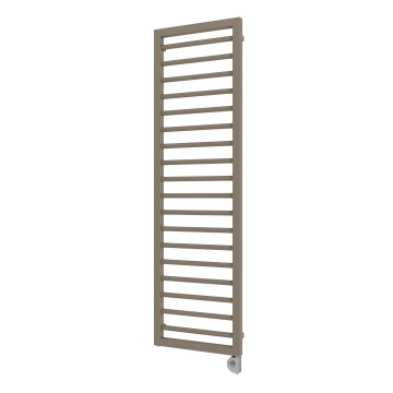 Vertaduro - Koupelnový radiátor s termostatem ADEL 600W 172x50 cm taupe