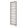 Vertaduro - Koupelnový radiátor s termostatem ADEL 600W 172x50 cm taupe