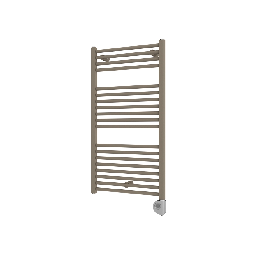 Vertaduro - Koupelnový radiátor s termostatem DENISE 400W 94x50 cm taupe