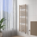 Vertaduro - Koupelnový radiátor s termostatem DENISE 600W 154x50 cm taupe