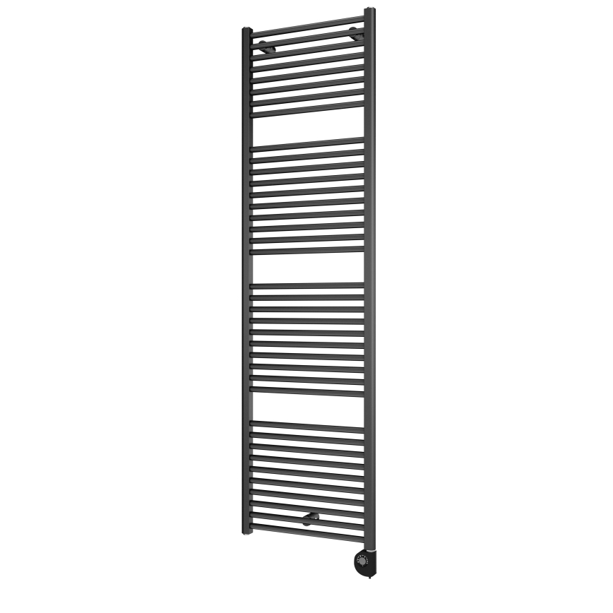 Vertaduro - Koupelnový radiátor s termostatem DENISE 800W 178x50 cm antracit