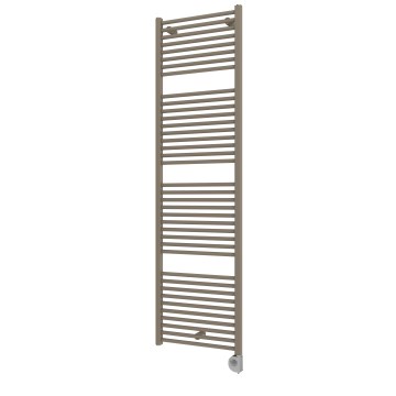 Vertaduro - Koupelnový radiátor s termostatem DENISE 800W 178x50 cm taupe