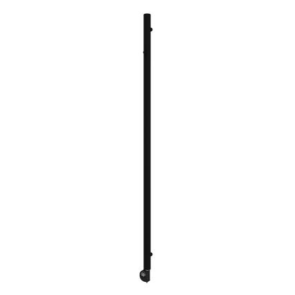 Vertaduro - Koupelnový radiátor s termostatem ERDA 400W 180x5 cm černá