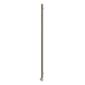 Vertaduro - Koupelnový radiátor s termostatem ERDA 400W 180x5 cm taupe
