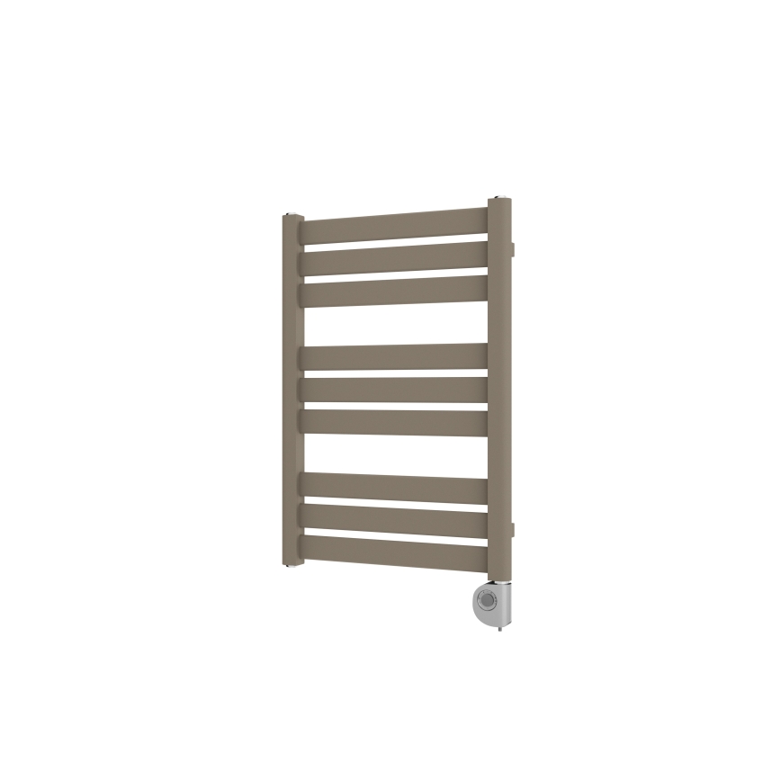 Vertaduro - Koupelnový radiátor s termostatem LUCY 400W 73x50 cm taupe