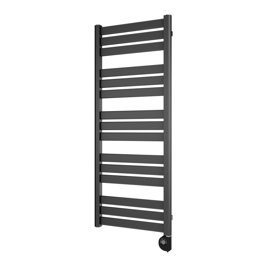 Vertaduro - Koupelnový radiátor s termostatem LUCY 600W 125x50 cm antracit