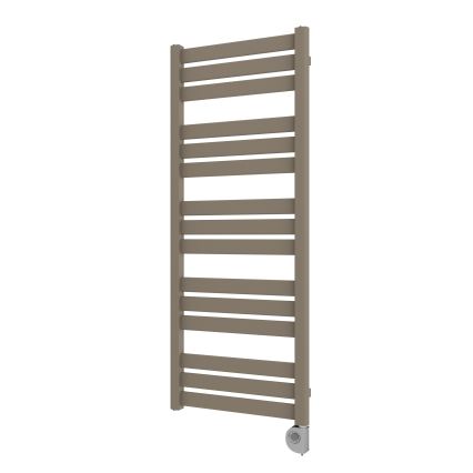 Vertaduro - Koupelnový radiátor s termostatem LUCY 600W 125x50 cm taupe