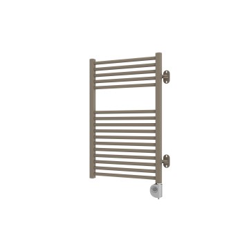 Vertaduro - Koupelnový radiátor s termostatem MEG 400W 78x50 cm taupe