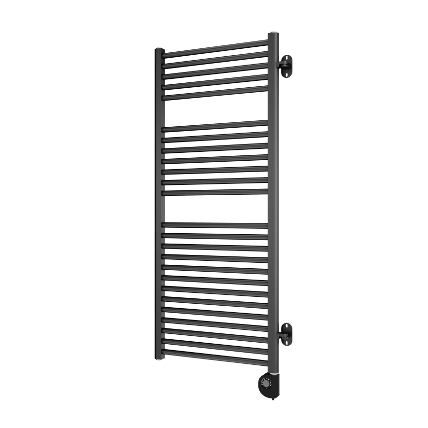 Vertaduro - Koupelnový radiátor s termostatem MEG 600W 118x50 cm antracit