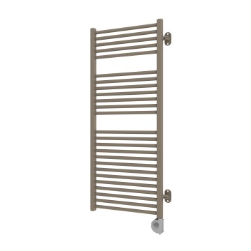 Vertaduro - Koupelnový radiátor s termostatem MEG 600W 118x50 cm taupe
