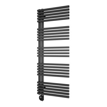 Vertaduro - Koupelnový radiátor s termostatem MICHELLE 600W 129x50 cm antracit