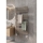 Vertaduro - Koupelnový radiátor s termostatem MICHELLE 600W 97x50 cm taupe