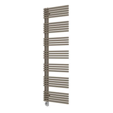 Vertaduro - Koupelnový radiátor s termostatem MICHELLE 900W 177x50 cm taupe