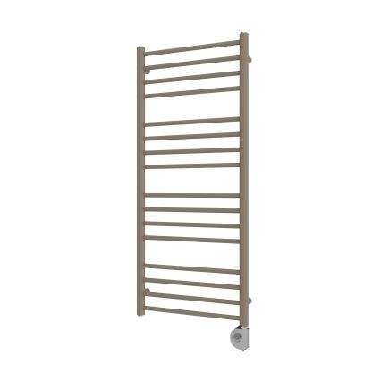 Vertaduro - Koupelnový radiátor s termostatem SIMONE 400W 114x50 cm taupe