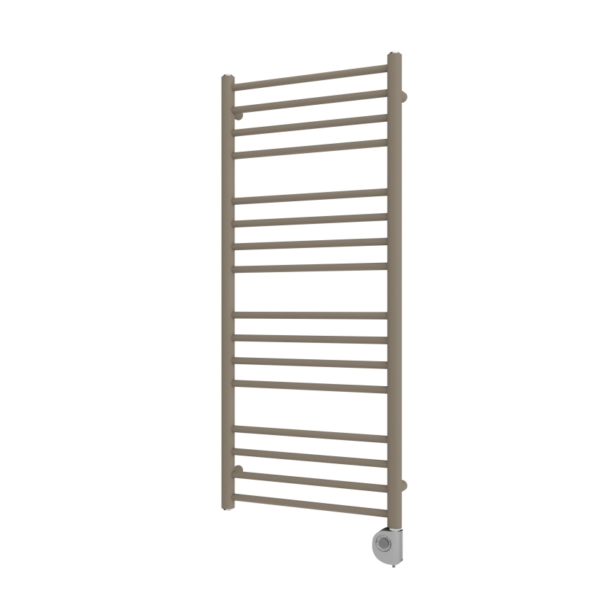 Vertaduro - Koupelnový radiátor s termostatem SIMONE 400W 114x50 cm taupe