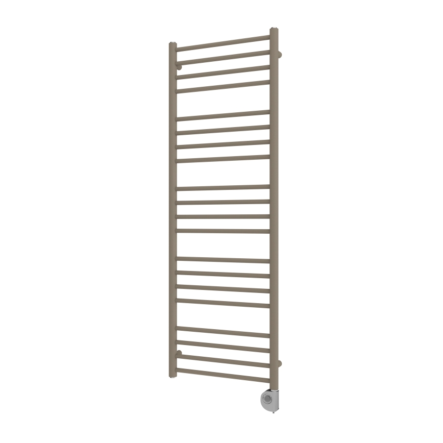 Vertaduro - Koupelnový radiátor s termostatem SIMONE 600W 144x50 cm taupe