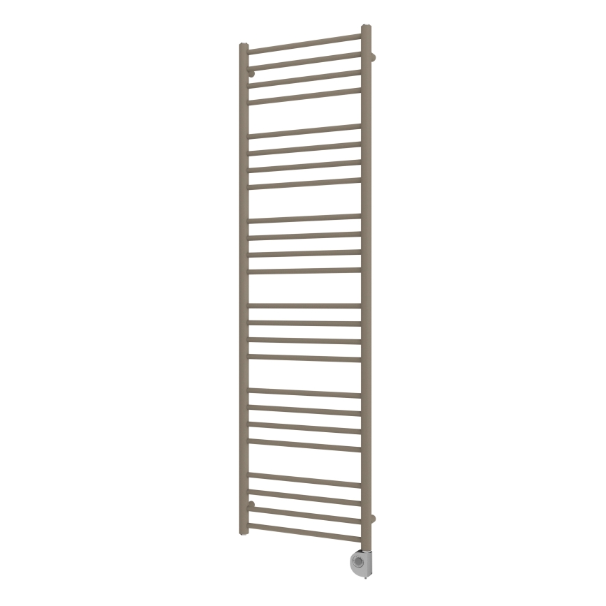 Vertaduro - Koupelnový radiátor s termostatem SIMONE 600W 174x50 cm taupe