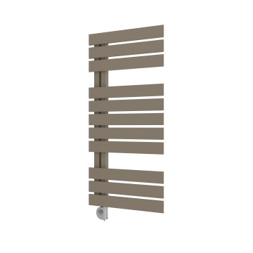 Vertaduro - Koupelnový radiátor s termostatem ZIVA 500W 109x50 cm taupe