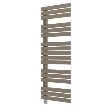 Vertaduro - Koupelnový radiátor s termostatem ZIVA 800W 177x50 cm taupe
