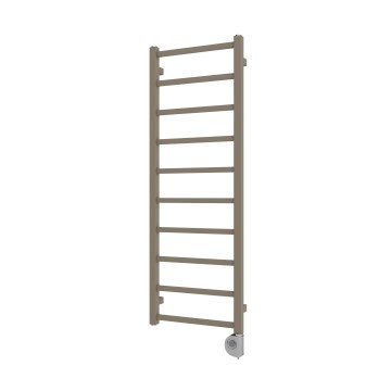 Vertaduro - Koupelnový radiátor s termostatem ZOE 400W 114x40 cm taupe