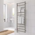 Vertaduro - Koupelnový radiátor s termostatem ZOE 400W 150x50 cm taupe