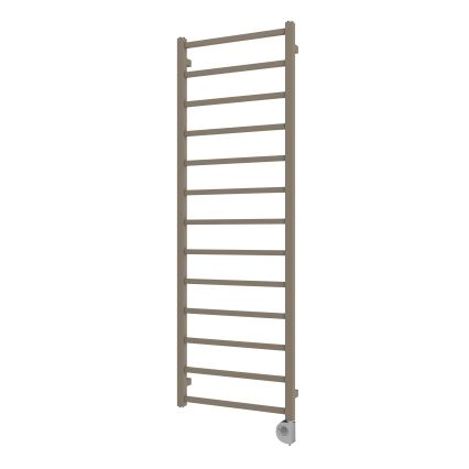 Vertaduro - Koupelnový radiátor s termostatem ZOE 400W 150x50 cm taupe