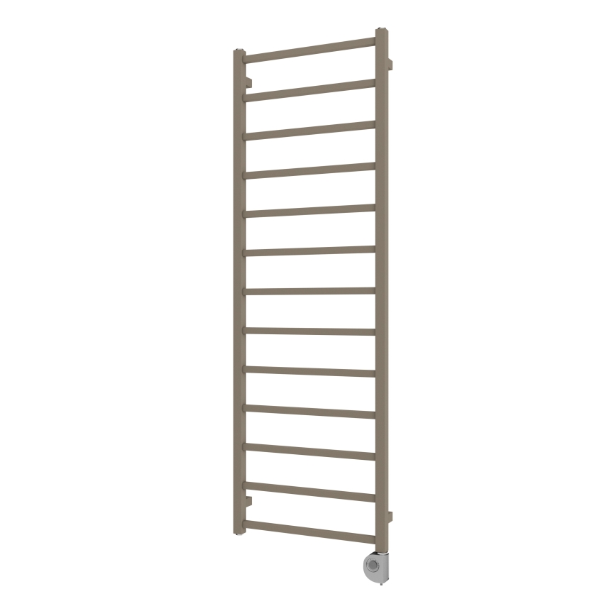 Vertaduro - Koupelnový radiátor s termostatem ZOE 400W 150x50 cm taupe
