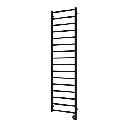 Vertaduro - Koupelnový radiátor s termostatem ZOE 400W 186x50 cm černá