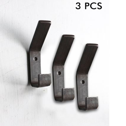 Věšák 11x4 cm černá