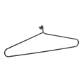 Věšák pro elektrický sušák ručníků 45x12,2 cm černá