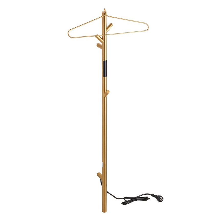 Věšák pro elektrický sušák ručníků 45x12,2 cm zlatá