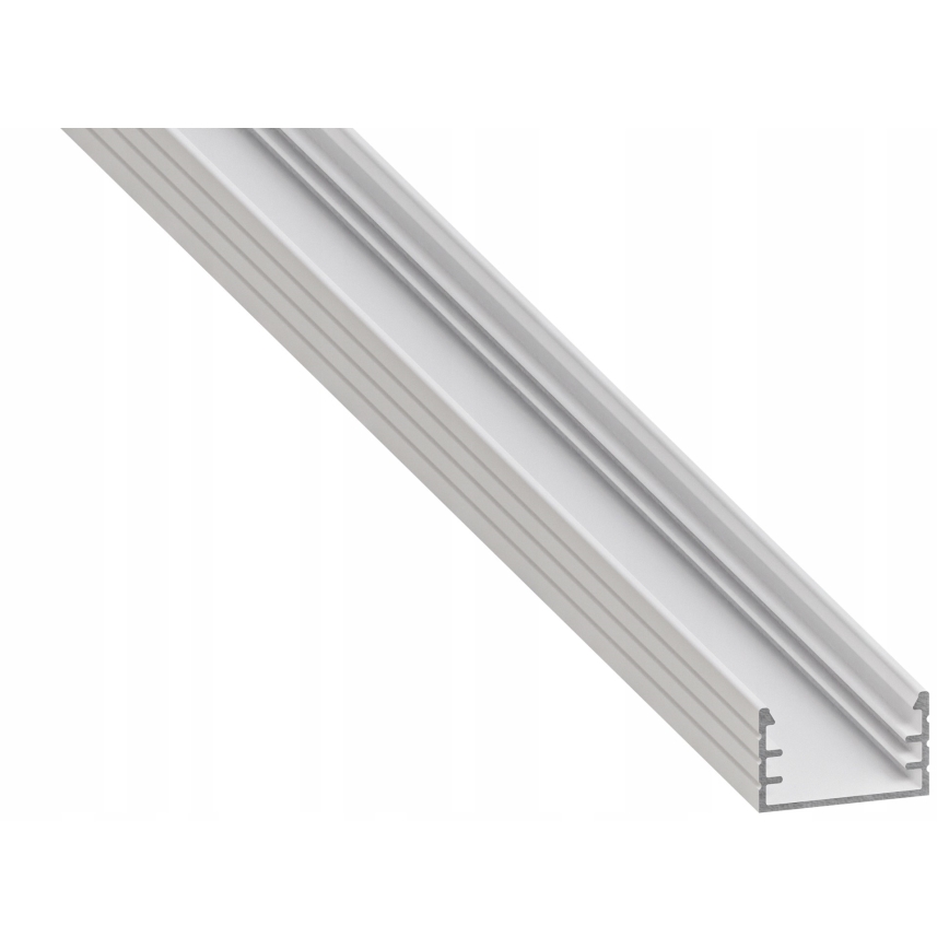Vestavný profil pro LED pásky 1 m bílá
