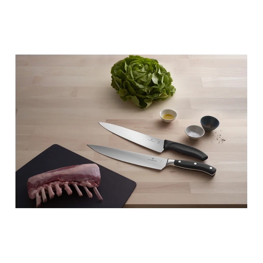 Victorinox - Kuchyňský nůž kuchařský GRAND MAITRE 25 cm černá
