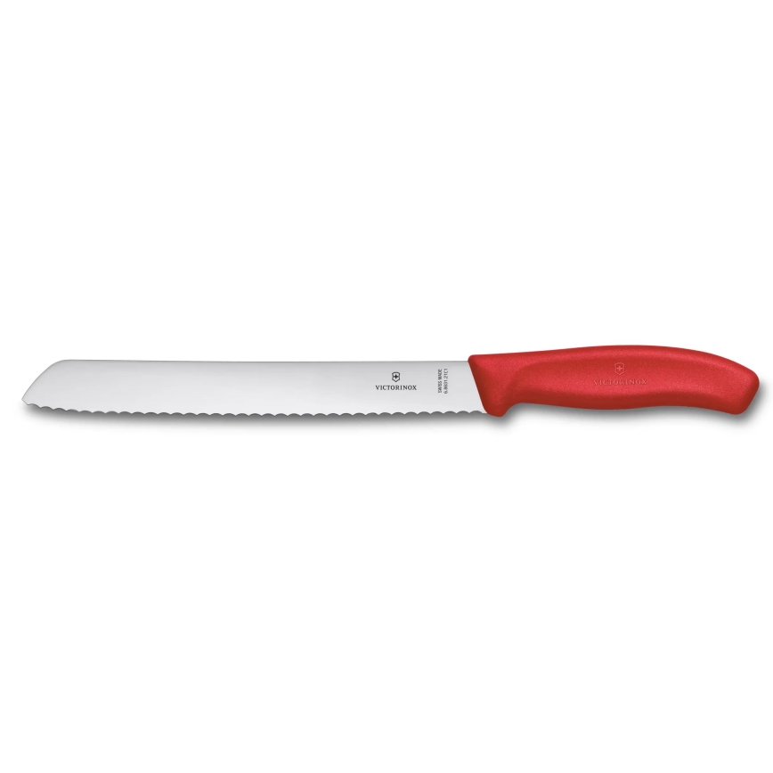 Victorinox - Kuchyňský nůž na chleba SWISS CLASSIC 21 cm červená