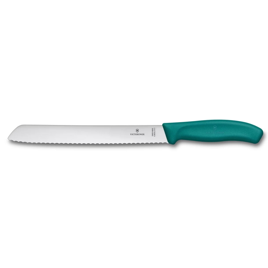 Victorinox - Kuchyňský nůž na chleba SWISS CLASSIC 21 cm tyrkysová