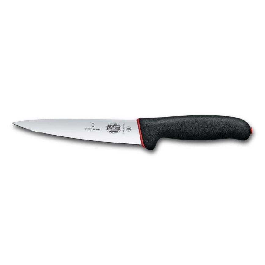 Victorinox - Kuchyňský nůž na maso DUAL GRIP 16 cm černá
