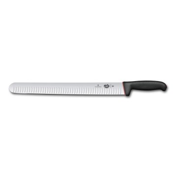 Victorinox - Kuchyňský nůž plátkovací DUAL GRIP 36 cm černá